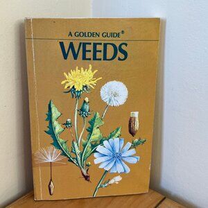 Weeds A Golden Guide Plant Nature Field Book Vintage Martin & Zallinger 1972